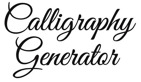 Schrift generator .